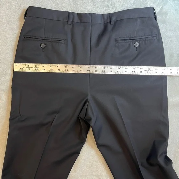 Jos. A. Bank 100% Wool Dress Pants 34W 30L Travelers Collection Tailored Fit - Picture 11 of 14